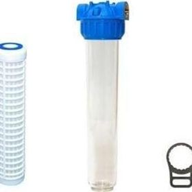 Aquafer 20 inç 1 inç 50 Mikron Yıkanabilir Su Filtresi