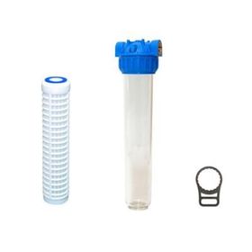 Aquafer 20 inç 2 inç 100 Mikron Yıkanabilir Su Filtresi