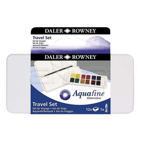 Aquafine 131900001 Travel Set Fırça Hediyeli Plastik Kutu 12li