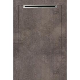 Aquanit 80x120 Beton Antrasit Slope Line + Sifon Fayans