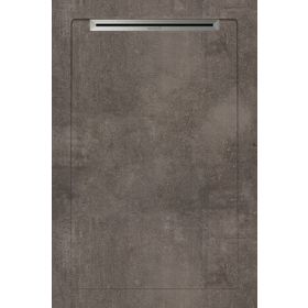 Aquanit 80x120 Beton Antrasit Slope Line + Sifon Fayans