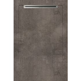 Aquanit 80x120 Beton Antrasit Slope Line + Sifon Fayans