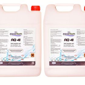 Aquantum 2x20 kg Liquid Flocculant Hızlı Çöktürücü Sıvı