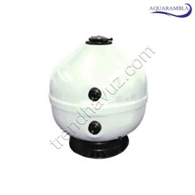 Aquarambla Omar Lamine 450 mm 1.5 inç Bağlantılı Polyester Vanalı Kum Filtresi