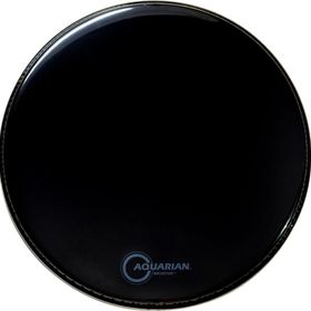 Aquarian Reflector Black REF18 18 inç Bas Kick Derisi