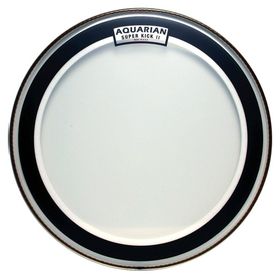 Aquarian Super Kick SKII22 22 inç Çift Kat Clear Kick Derisi