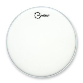 Aquarian Texture Coated Satin Finish TC12 Beyaz 12 inç Tom Derisi