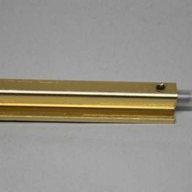 Ar-Pat 12 cm Aluminyum Sarı Gömme Sürgü