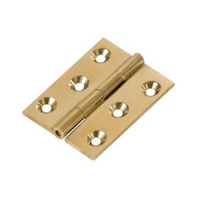 Ar-Pat Krom 4x3 cm Pirinç Dar Sabit Menteşe