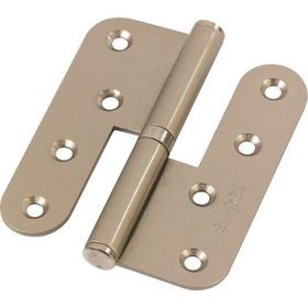 Ar-Pat Pomel 10 cm Çelik Sol Polisajlı Krom Menteşe