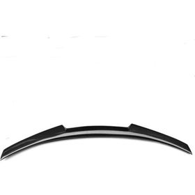 Araba Alışveriş Blueoto Bmw E90 3 Serisi M4 2005-2012 Abs Plastik Yarasa Bagaj Üstü Parlak Siyah Boyalı Spoiler