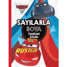 Arabalar 3 Sayılarla Boya Faaliyet Kitabı - kollektif