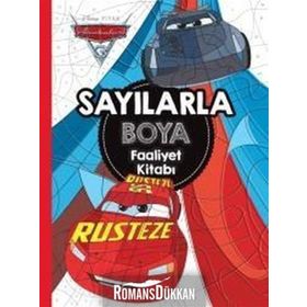 Arabalar 3 Sayılarla Boya Faaliyet Kitabı - kollektif