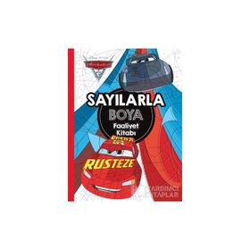 Arabalar 3 Sayılarla Boya Faaliyet Kitabı - kollektif