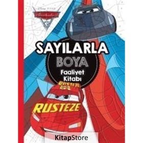Arabalar 3 Sayılarla Boya Faaliyet Kitabı - kollektif
