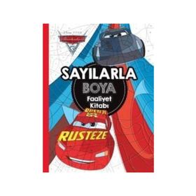 Arabalar 3 Sayılarla Boya Faaliyet Kitabı - kollektif