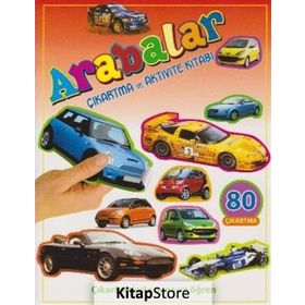 Arabalar - Çıkartma ve Aktivite Kitabı - kollektif