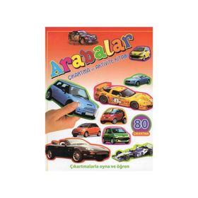 Arabalar - Çıkartma ve Aktivite Kitabı - kollektif
