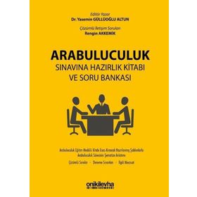 Arabuluculuk Sınavına Hazırlık Kitabı ve Soru Bankası
