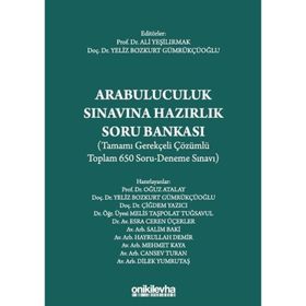 Arabuluculuk Sınavına Hazırlık Soru Bankası - Tamamı Gerekçeli Çözümlü Toplam 650 Soru Deneme Sınavı