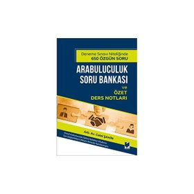 Arabuluculuk Soru Bankası ve Özet Ders Notları Adalet Yayınevi