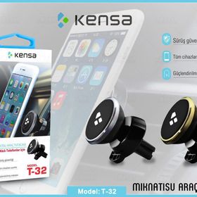Araç İçi Manyetik Mıknatıslı Havalandırma Tutucu Tutacağı