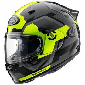 Arai Quantic Face Fluor Yellow Kapalı Kask
