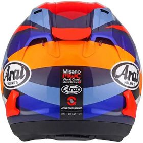 Arai RX7 V Evo Misano Renkli Kask