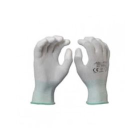Aran E11 Safety Verde Parmak Ucu Kaplı PU Eldiven