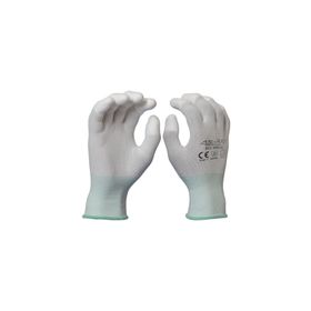 Aran E11 Safety Verde Parmak Ucu Kaplı PU Eldiven
