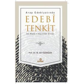 Arap Edebiyatında Edebi Tenkit - M. Akif Özdoğan