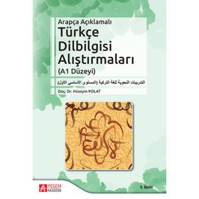 Arapça Açıklamalı Türkçe Dilbilgisi Alıştırmaları - Pegem Akademi Yayıncılık