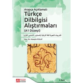 Arapça Açıklamalı Türkçe Dilbilgisi Alıştırmaları - Pegem Akademi Yayıncılık