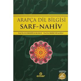Arapça Dilbilgisi Sarf -Nahiv - hayreddin kahraman Prof. Dr. Hayreddin Karaman Bekir Topaloğlu
