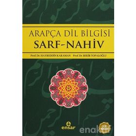 Arapça Dilbilgisi Sarf -Nahiv - hayreddin kahraman Prof. Dr. Hayreddin Karaman Bekir Topaloğlu