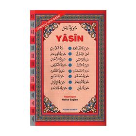 ARAPÇA FIHRISTLI YASIN-I ŞERIF (KOD:025) - ORTA BOY BILGISAYAR HATLI - HATICE SAĞLAM