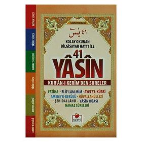 ARAPCA FIHRISTLI YASIN-I ŞERIF MINI BOY - KOLEKTIF