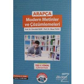 ARAPÇA MODERN METINLER VE ÇÖZÜMLEMESİ - EMRULLAH İŞLER; MUSA YILDIZ