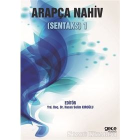 Arapça Nahiv Kitabı - 1 - Hasan Selim Kıroğlu Faruk Özdemir