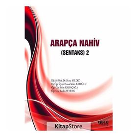 Arapça Nahiv - Sentaks 2 - Hasan Selim Kıroğlu