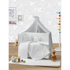 Aras Bebe 60x120 cm Beyaz Sedef Uyku Seti