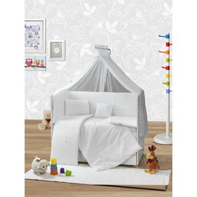 Aras Bebe 60x120 cm Beyaz Sedef Uyku Seti