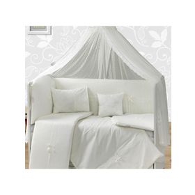 Aras Bebe 60x120 cm Krem Sedef Uyku Seti
