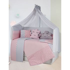 Aras Bebe 70x130 cm Pembe Esila Uyku Seti