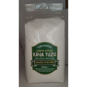 Arasta Tuzcusu 1 kg Çankırı Doğal Kristal Kaya Sofra Tuzu