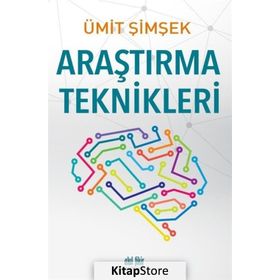 Araştırma Teknikleri - Ümit Şimşek