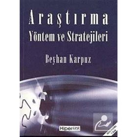 ARAŞTIRMA YÖNTEM VE STRATEJILERI - BEYHAN KARPUZ