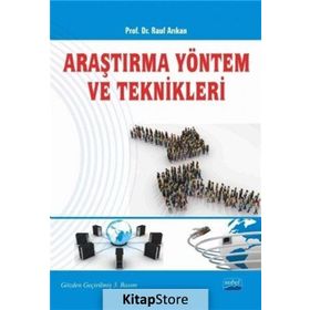 Araştırma Yöntem ve Teknikleri - Rauf Arıkan