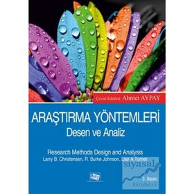 Araştırma Yöntemleri Desen ve Analiz - Larry B. Christensen R. Burke Johnson Lisa A. Turner