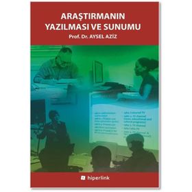 Araştırmanın Yazılması ve Sunumu - Aysel Aziz